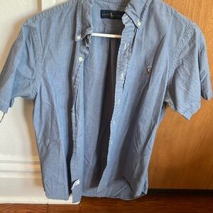 Polo short sleeve button down